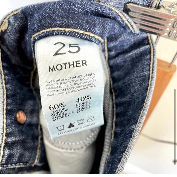 Mother Holy Rascal Distressed Jeans Size 25 - Picture 6 of 6